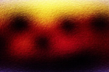 Fototapeta premium Abstract textured background with a gradient of warm colors from yellow to red and purple