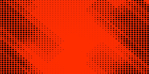 Halftone background vector, abstract backdrop design with two tone pattern and copy space for edit your content