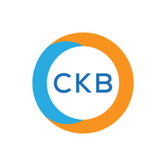 Elegant Monogram Logo Design with Decorative Frame – CKB Luxury Brand Identity Icon
