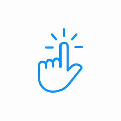 Obraz premium radiant tap icon sign vector