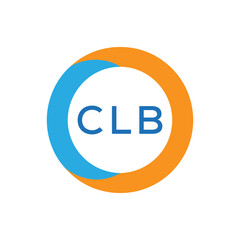 Elegant Monogram Logo Design with Decorative Frame – CLB Luxury Brand Identity Icon
