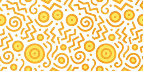 abstract seamless pattern with flames