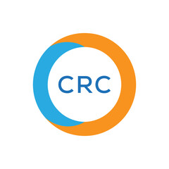 Elegant Monogram Logo Design with Decorative Frame – CRC Luxury Brand Identity Icon
