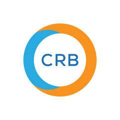 Elegant Monogram Logo Design with Decorative Frame – CRB Luxury Brand Identity Icon
