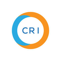 Elegant Monogram Logo Design with Decorative Frame – CRI Luxury Brand Identity Icon
