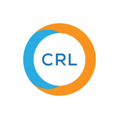 Elegant Monogram Logo Design with Decorative Frame – CRL Luxury Brand Identity Icon
