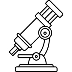 illustration of microscope