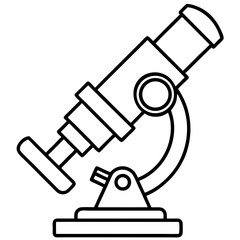 illustration of microscope