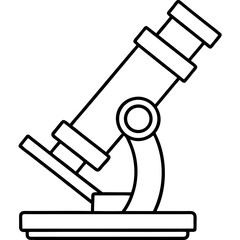 illustration of microscope