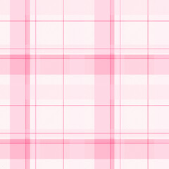 Check plaid pattern in pink and white. Seamless light pastel houndstooth tartan for dress, jacket, coat, scarf, other modern spring summer autumn winter fashion fabric design.	