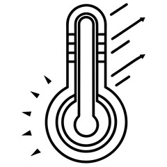 Fever Check Icon Vector