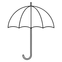 umbrella isolated on white background