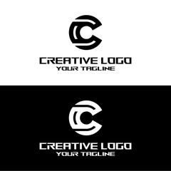 creative letter logo c design vector