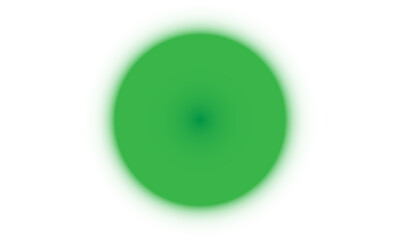 Green round circle icon pattern, Grainy green gradient shape cutout on transparent background, green vibrant color noisy gradient overlay effect realistic cutout, Gradient effect