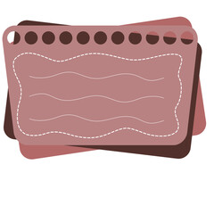 pink leather purse