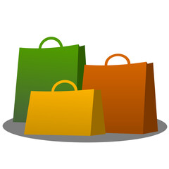 colorful shopping bags