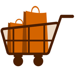 shopping trolley icon