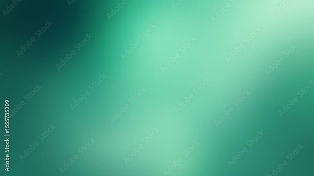 Aufkleber gradient teal background animation with subtle light movement and color shifts