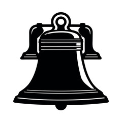 Vintage Liberty Bell Drawing Art  