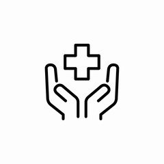 medical insurance icon sign vector