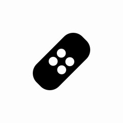 medical plaster icon sign vector