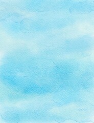 Light Blue Watercolor Background Texture