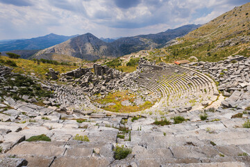 In the ruins of ancient Sagalassos