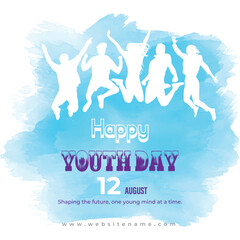SQUARE YOUTH DAY BANNER TEMPLATE
