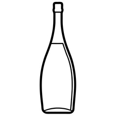 white wine bottle