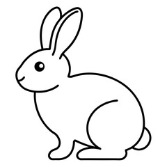 vector illustration of a bunny