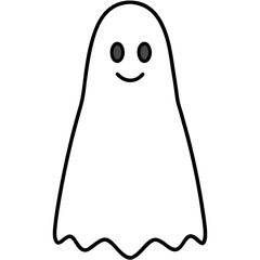 halloween ghost cartoon