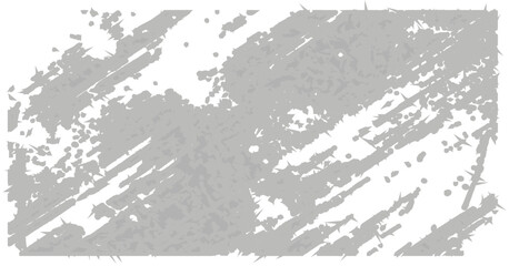 Fototapeta premium White brush painting over the black background