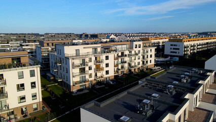 Modern residential complex mortgage new infrastructure