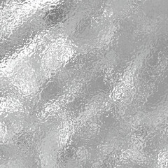 White glass background. Abstract metal or marble foil effect. Light gray frosted texture. Grey silver grainy pattern. Gradient matte stained glass surface. Vector illustration