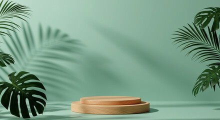 Tropical Product Display