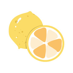 slice of lemon png