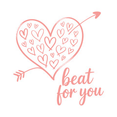 Beat For You Love Heart