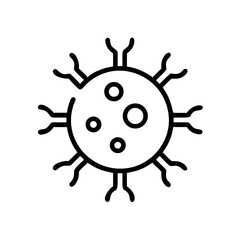 illustration of a virus