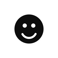 Simile Emoji Icon Vector