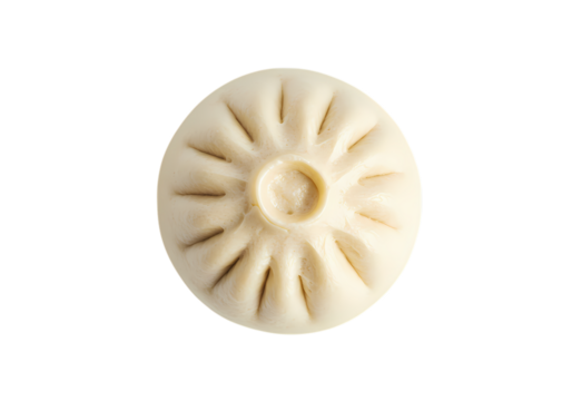 Steamed Bao Bun: Close-up View of a Traditional Chinese Pastry