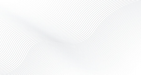 dynamic grey wave line abstract background with geometric shapes flowing lines.