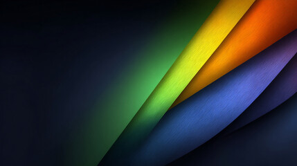 Colorful Layered Geometric Background