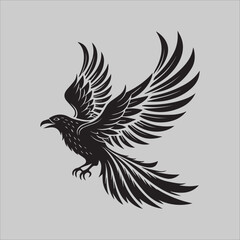 Fototapeta premium Crows in Conflict