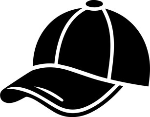 Minimalist Baseball Cap Icon