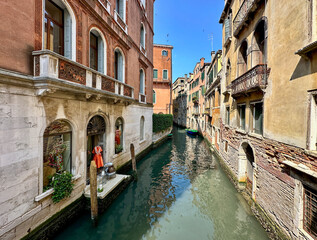 In der Altstadt von Venedig