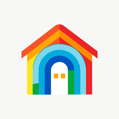 house icon isolated on white background