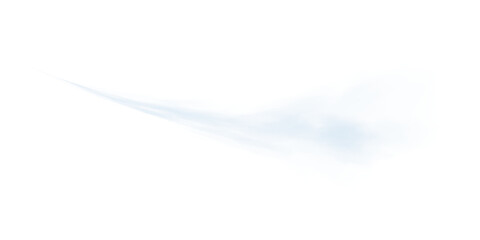 Blue Airflow Wave PNG with Swirling Wind Effect, Circular Motion, and Transparent Background for Freshness or Purification Concepts