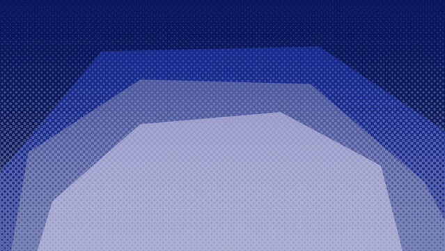 効果背景　心配　ポップ　青