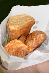 Photo Of Croissant Breads In A Paper Bag