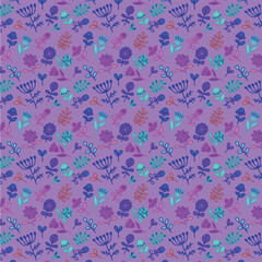 Ditsy Floral Pattern Elements – Cute Tiny Flower Vector Design.